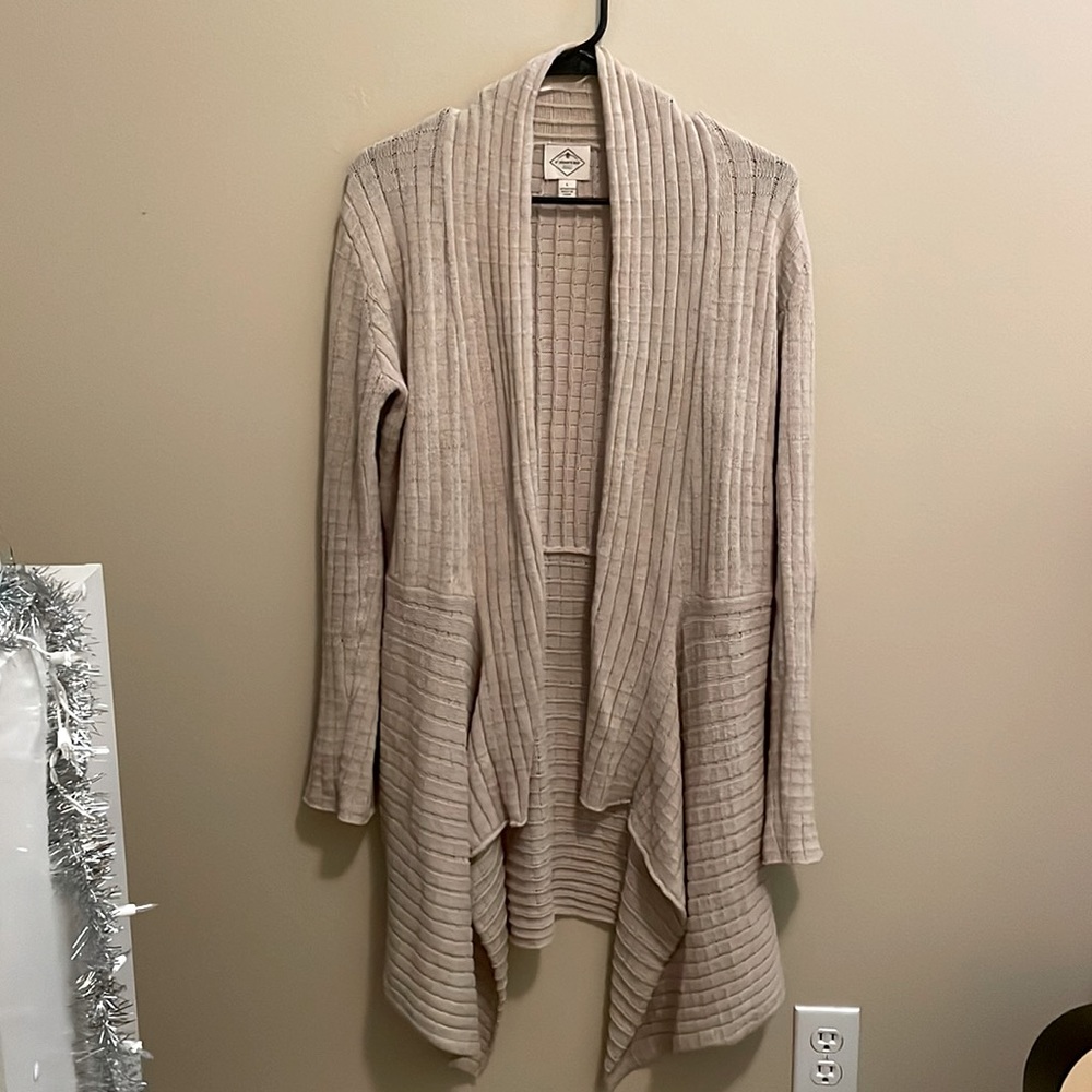 Cream cardigan